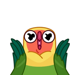 Стикер 10 из набора Love Birds