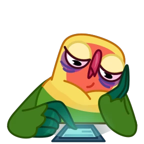 Стикер 12 из набора Love Birds