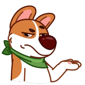 Стикер 5 из набора Маффин