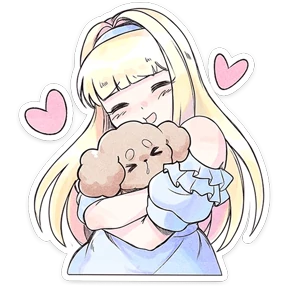 Стикер 15 из набора Mariko