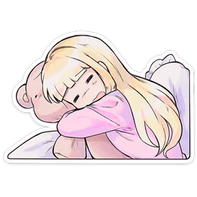 Стикер 21 из набора Mariko