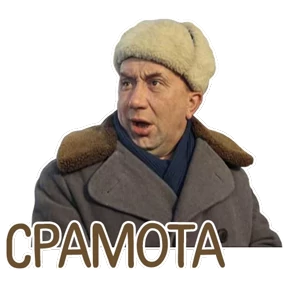 Стикер 69 из набора Мемасешная