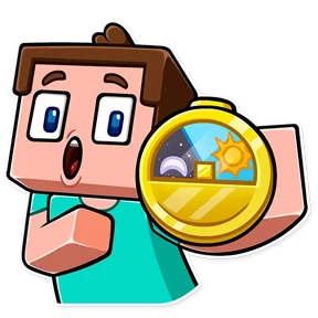 Стикер 12 из набора Minecraft