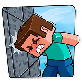 Стикер 14 из набора Minecraft