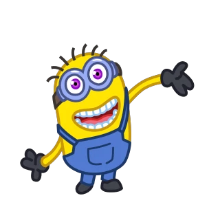 Стикер 17 из набора Minions