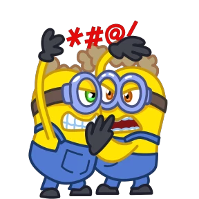 Стикер 21 из набора Minions