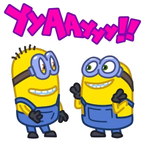 Стикер 22 из набора Minions