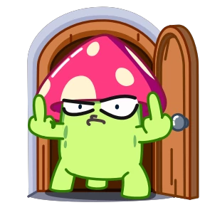 Стикер из набора Mushroom