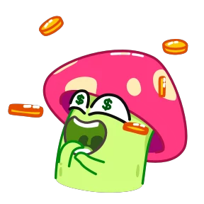 Стикер 14 из набора Mushroom