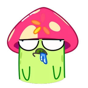 Стикер 19 из набора Mushroom