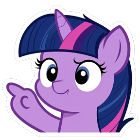Стикер из набора My Little Pony 2