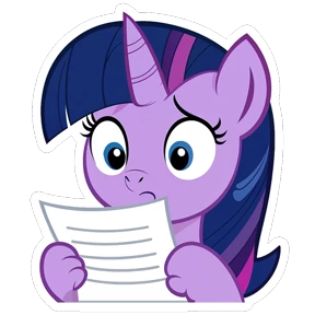 Стикер 11 из набора My Little Pony 2