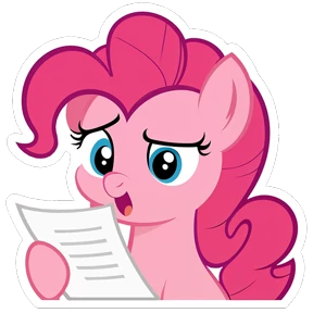 Стикер 19 из набора My Little Pony 2