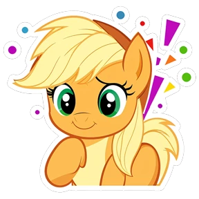 Стикер 33 из набора My Little Pony 2