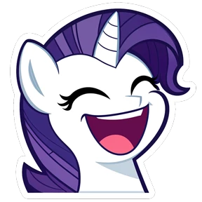 Стикер 38 из набора My Little Pony 2