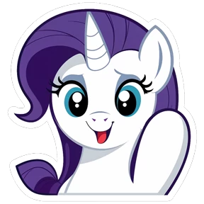 Стикер 39 из набора My Little Pony 2