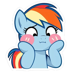 Стикер 43 из набора My Little Pony 2