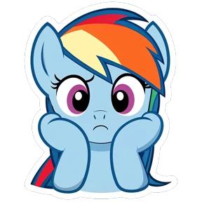 Стикер 45 из набора My Little Pony 2
