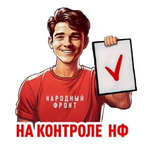 Стикер 6 из набора Народный фронт в деле
