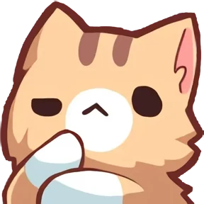 Стикер 6 из набора neko cat