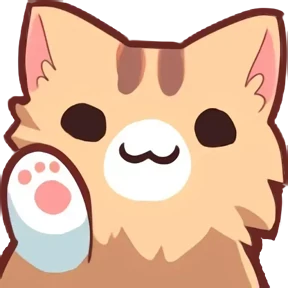 Стикер 22 из набора neko cat