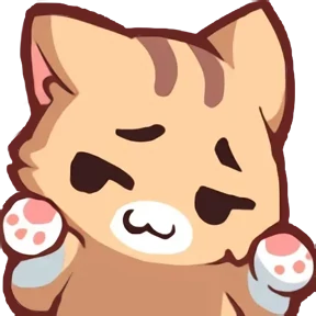 Стикер 3 из набора neko cat