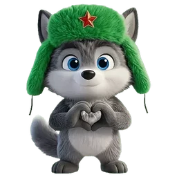 Стикер 13 из набора Новогодний Волчок