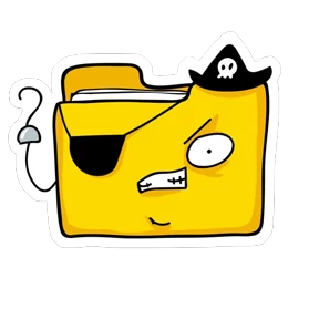 Стикер 27 из набора Папка