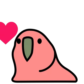Стикер из набора Party Parrot
