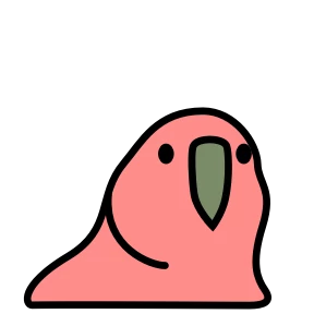 Стикер из набора Party Parrot