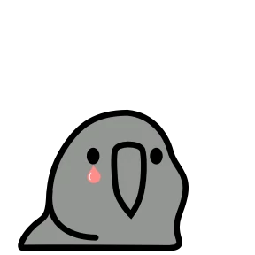 Стикер из набора Party Parrot