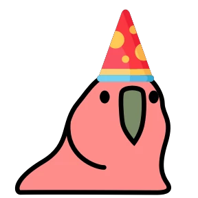 Стикер 4 из набора Party Parrot