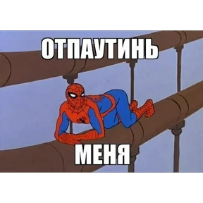 Стикер 14 из набора Паучье мнение