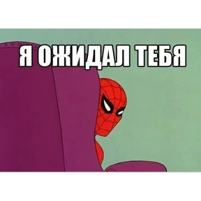 Стикер 33 из набора Паучье мнение