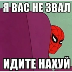 Стикер 74 из набора Паучье мнение