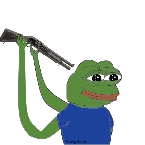 Стикер 43 из набора Pepe: набор 2