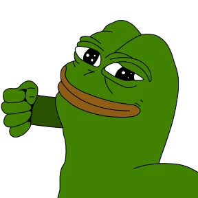 Стикер из набора Pepe-frog