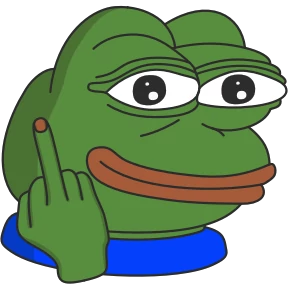 Стикер 3 из набора Pepe-frog