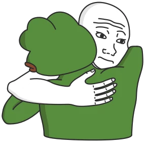 Стикер 11 из набора Pepe-frog