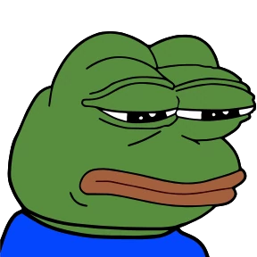 Стикер 13 из набора Pepe-frog