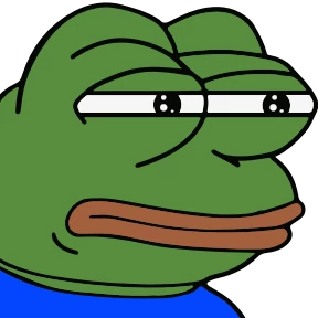 Стикер 14 из набора Pepe-frog