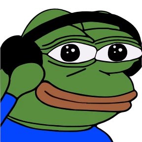 Стикер 15 из набора Pepe-frog