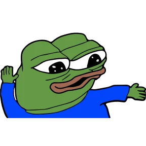 Стикер 5 из набора Pepe-frog