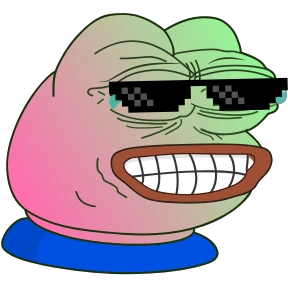 Стикер 22 из набора Pepe-frog