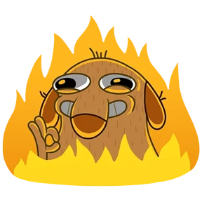 Стикер 20 из набора Пес Дигги