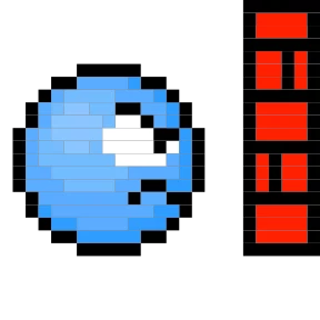 Стикер из набора Pixels Emoji