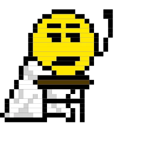 Стикер 17 из набора Pixels Emoji