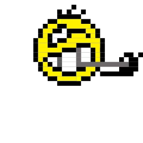 Стикер 20 из набора Pixels Emoji