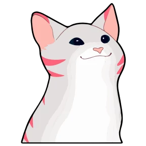Стикер из набора PopCats