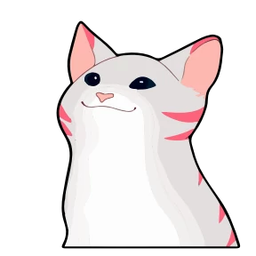 Стикер из набора PopCats